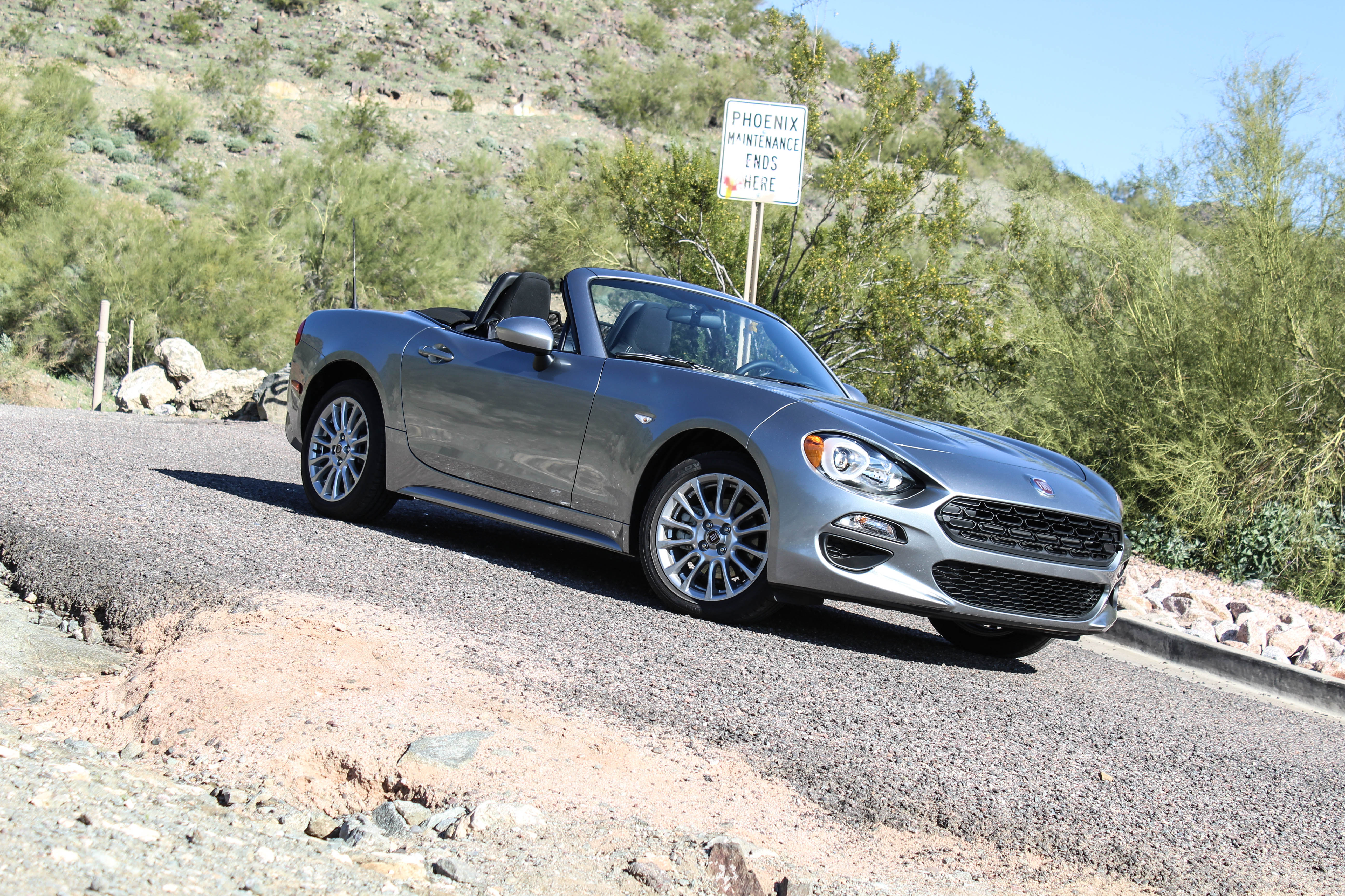 Sit Back and Enjoy the Drive: 2017 Fiat 124 Spider Classica (Manual)
