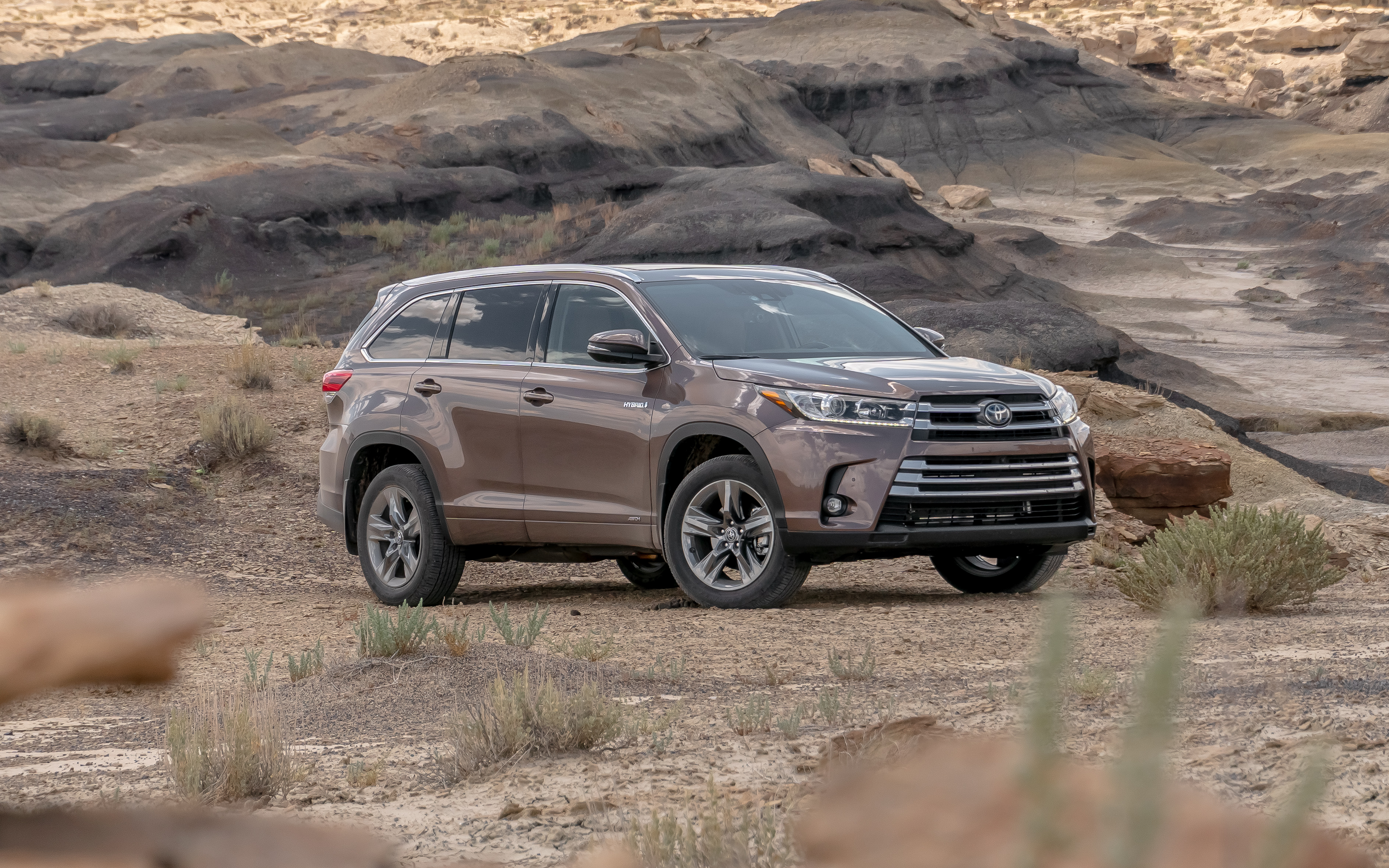 GOING PLACES WITH THE 2019 TOYOTA HIGHLANDER PLATINUM HYBRID AWD