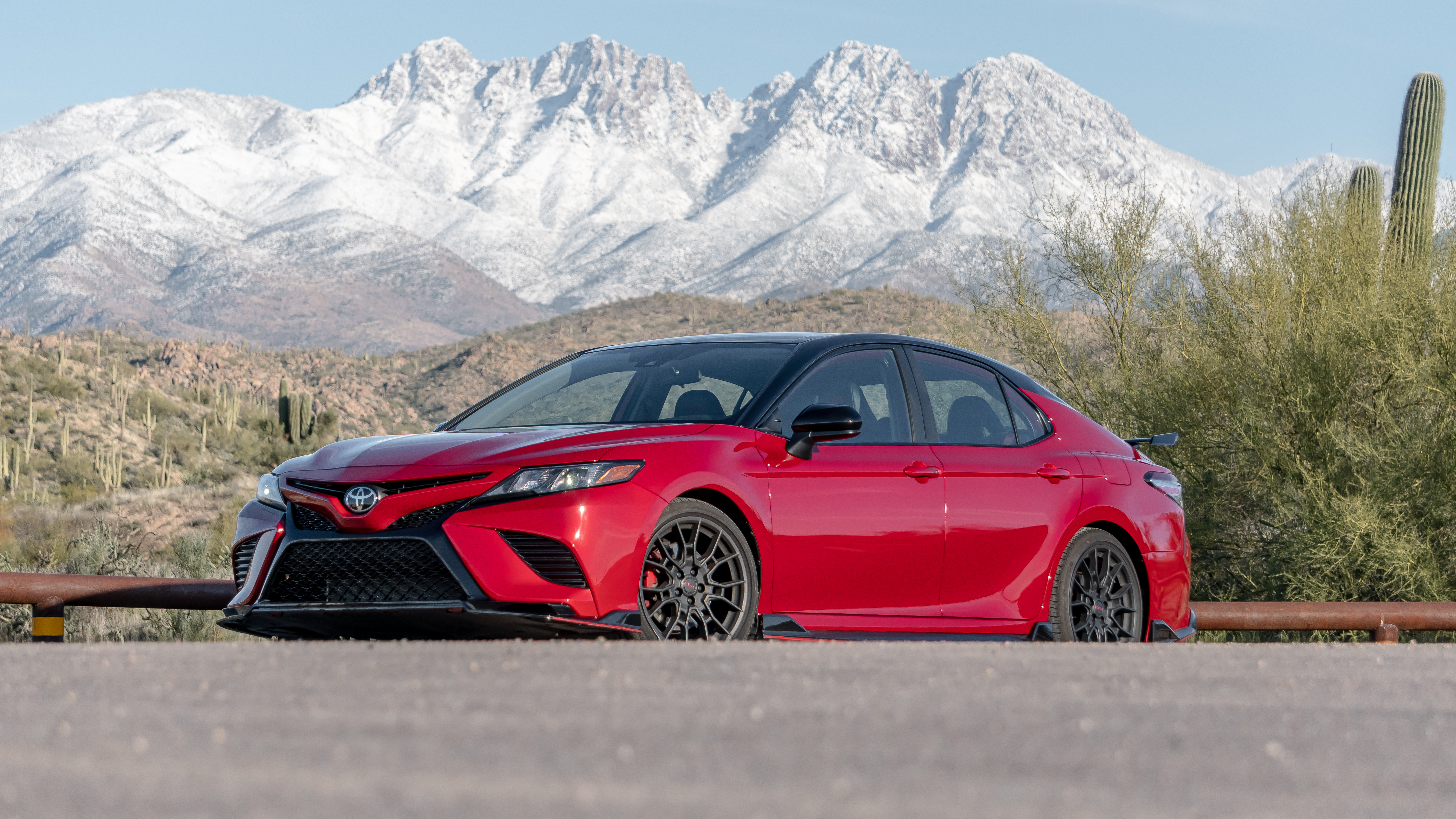 THROW-UP BAGS NOT INCLUDED: 2020 TOYOTA CAMRY TRD